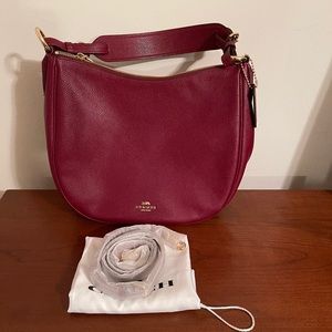 Brandy Coach Sutton Hobo (Like New)